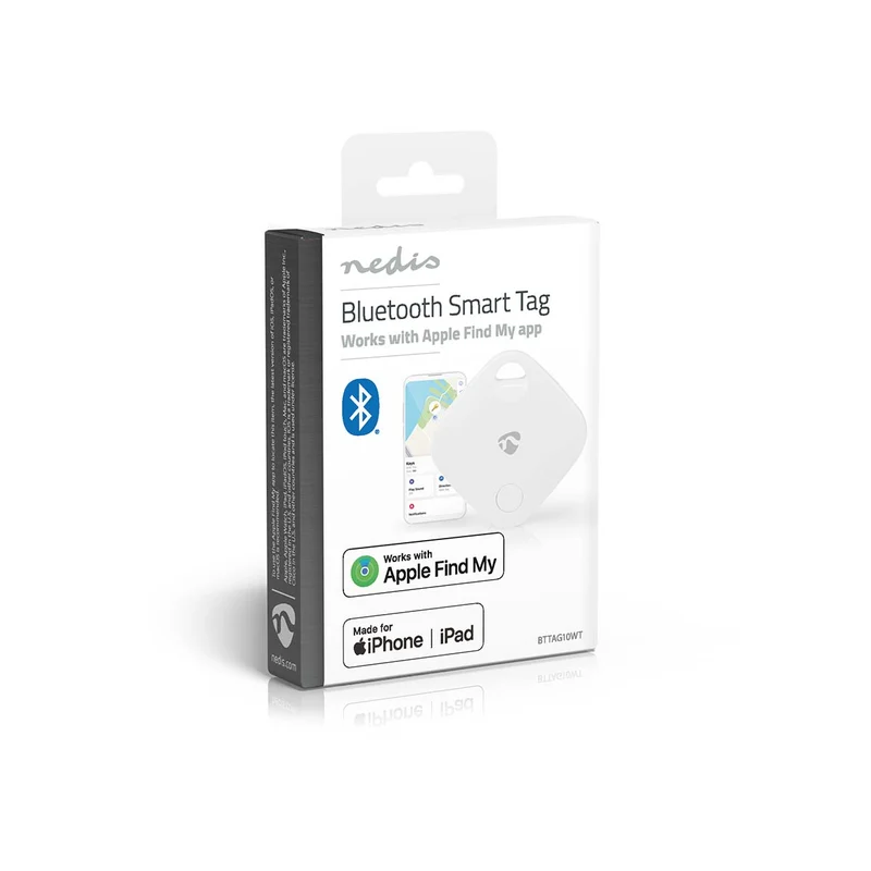 Keyfinder Geschikt voor: Apple Find My App - Batterij Gevoed - 1x CR2032