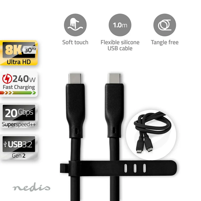 USB-Kabel USB 3.2 Gen 2 - USB-C™ Male - USB-C™ Male