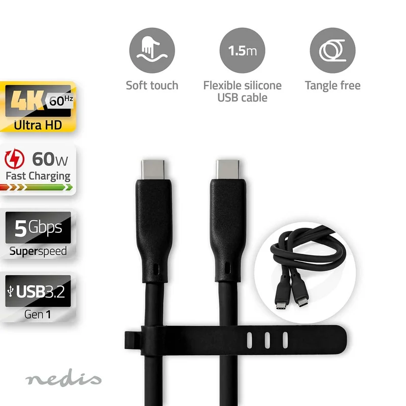USB-Kabel USB 3.2 Gen 1 - USB-C™ Male - USB-C™ Male