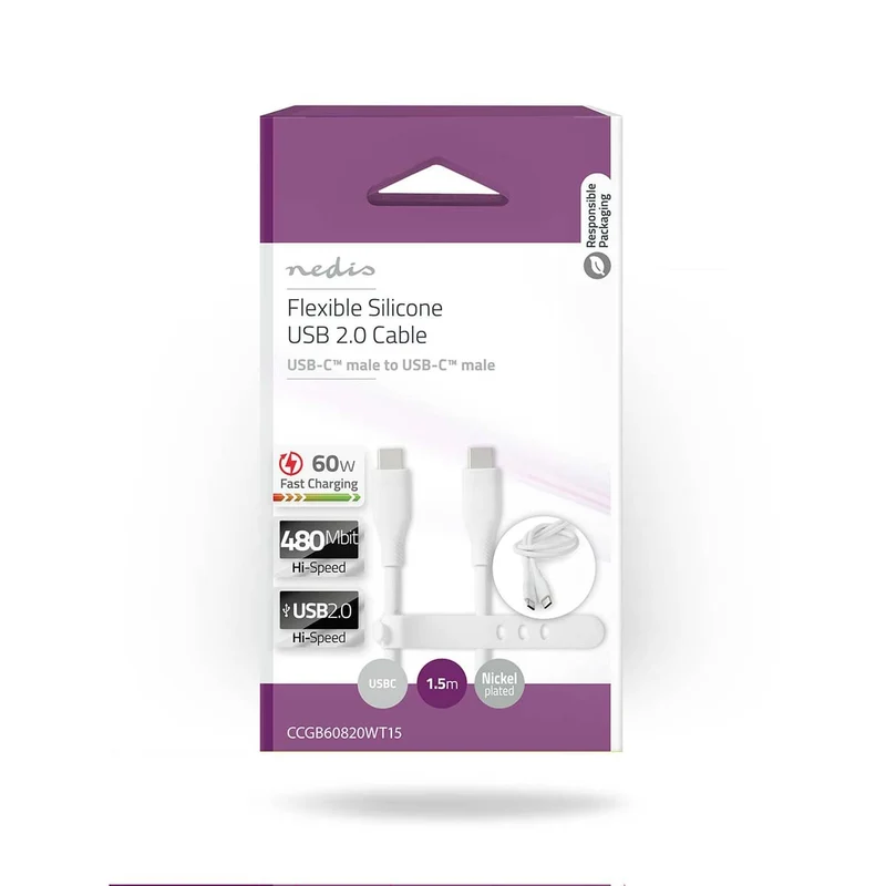 USB-Kabel USB 2.0 - USB-C™ Male - USB-C™ Male