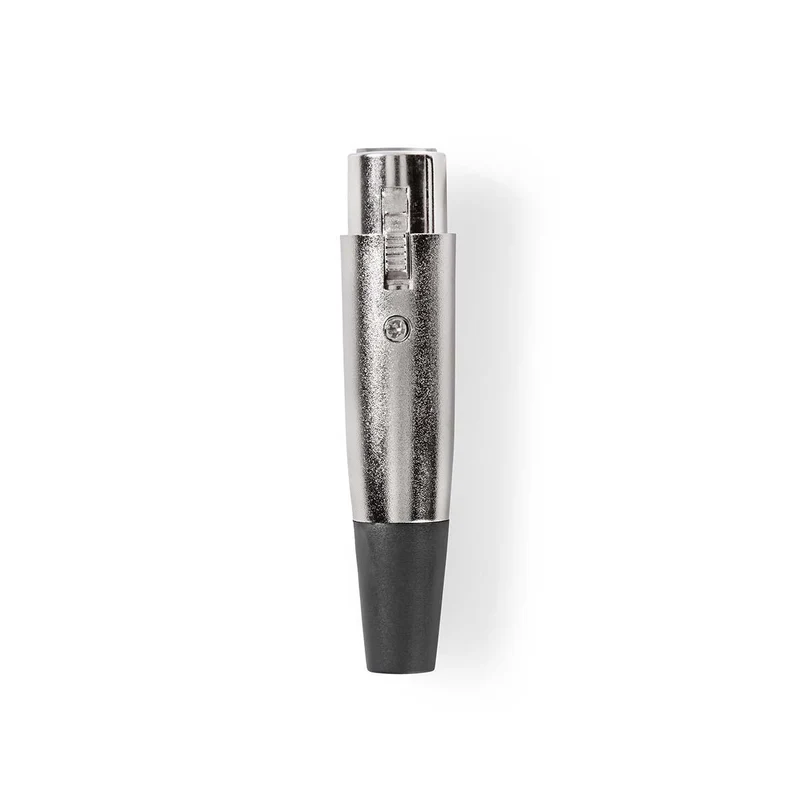 XLR-Connector Recht - Female - Vernikkeld