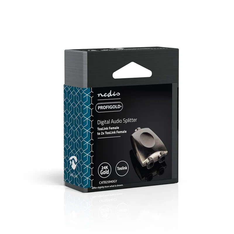 TosLink-Adapter Toslink Female - 2x TosLink Female - Splitter
