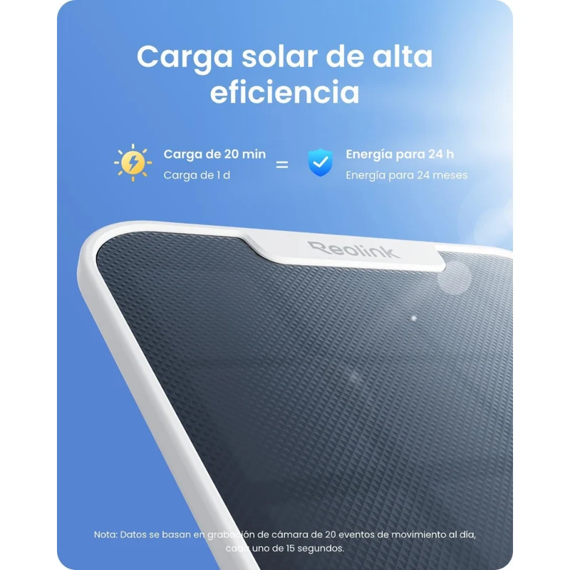 Reolink Camara Autónoma a Bateria c/ Painel Solar Wireless de 8MP e 4K com Focos de Luz - Reolink Argus PT Ultra