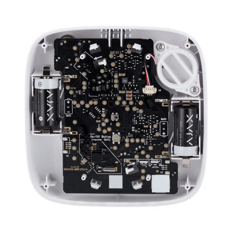 Ajax Detetor de Incêndio, fumo e CO Sensor de temperatura Branco - Ajax FireProtect 2