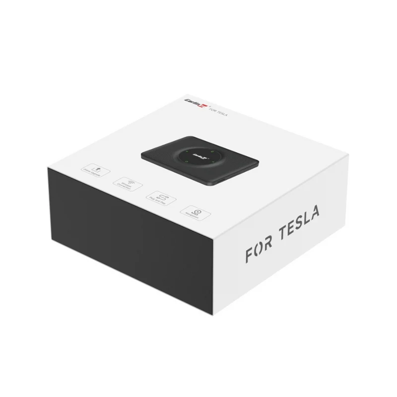CarlinKit Compatível com Tesla Dongle Android Auto Carplay Sem fios Wifi Bluetooth Adaptador - CarlinKit CPC200T2C