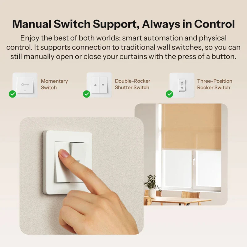Sonoff Módulo de Estores Inteligente Zigbee - Sonoff Mini-ZBRBS
