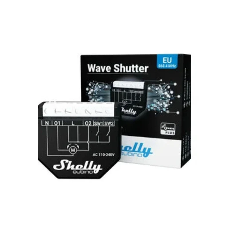 Shelly Qubino Z Wave para Estores - Z-Wave Shutter