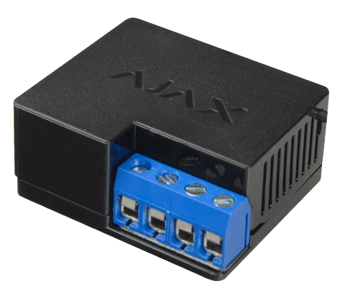 Ajax Relé 230VAC de controlo remoto para alarme Ajax Preto - Ajax WallSwitch