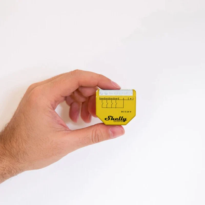 Shelly Qubino Z-Wave i4 DC – Módulo Z-Wave