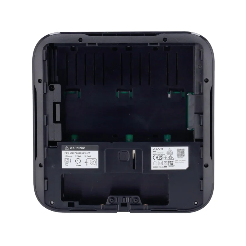 AJAX Gravador de Vídeo NVR p/ câmaras IP até 8Mpx 16 canais - Preto