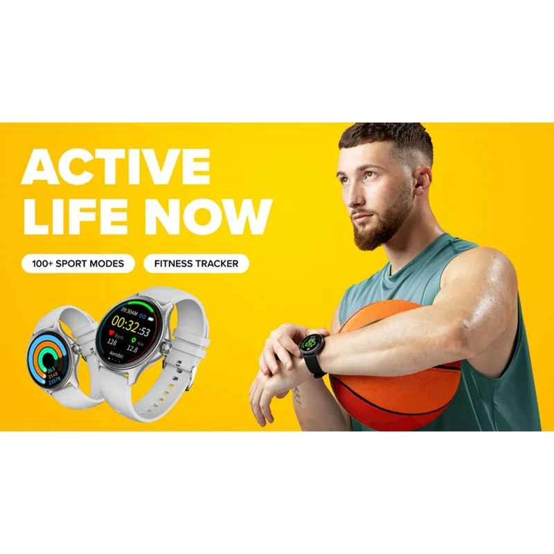 Niceboy Watch Pixel 2 smartwatch, Artic silver