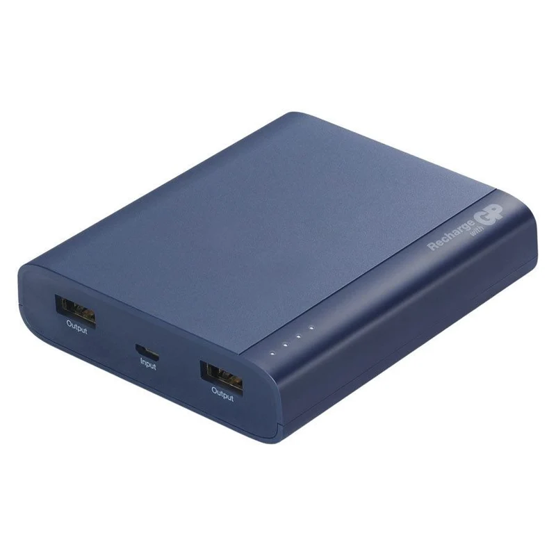 GP Diem 10000 mAh powerbank, Blå