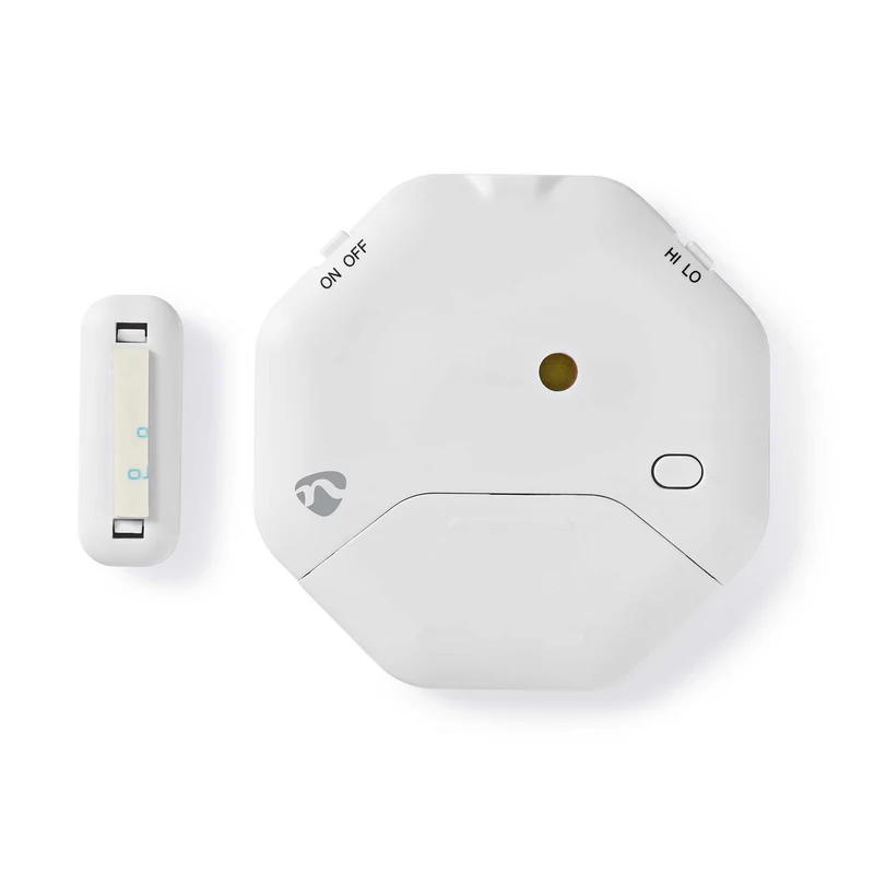 Deur- en raamalarm met sirene Magnetische sensor - Batterij Gevoed - 2x CR2032