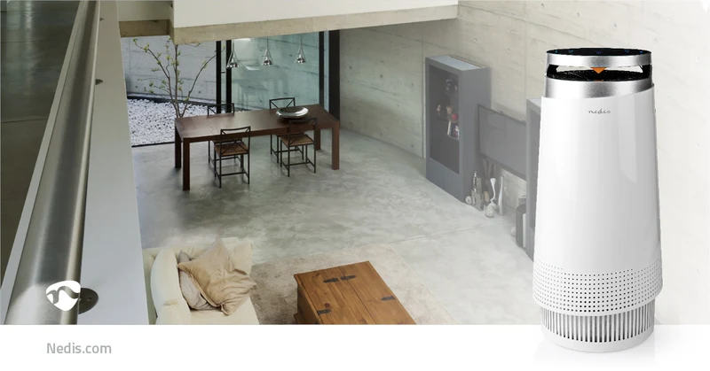 Luchtreiniger Geschikt voor ruimtes tot: 20 m² - Clean Air Delivery Rate (CADR): 130 m³/h - Luchtkwaliteitsindicator