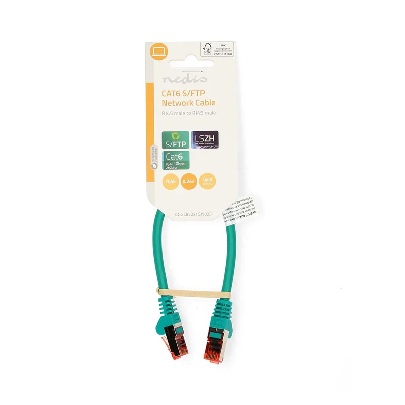 CAT6 Netwerkkabel RJ45 Male - RJ45 Male - S/FTP