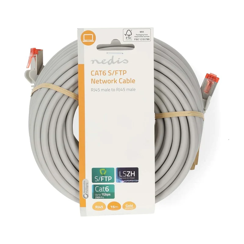CAT6 Netwerkkabel RJ45 Male - RJ45 Male - S/FTP
