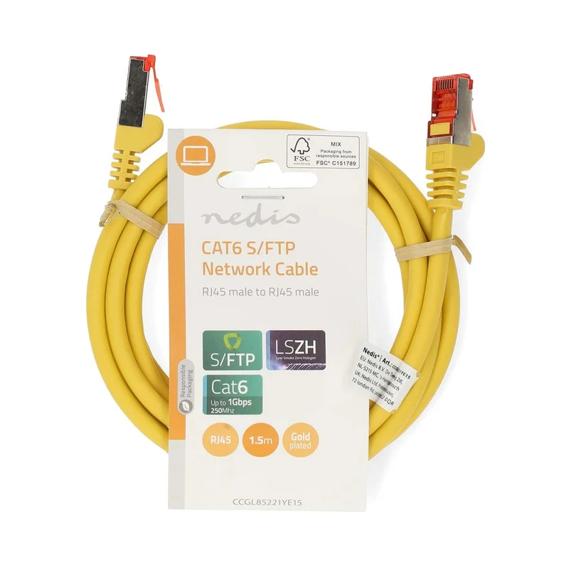 CAT6 Netwerkkabel RJ45 Male - RJ45 Male - S/FTP