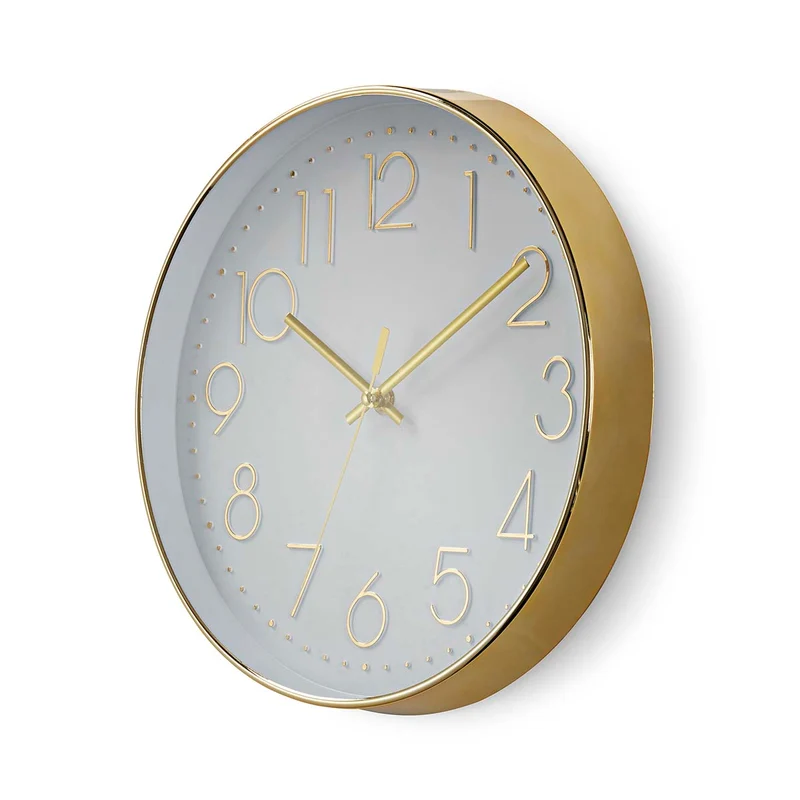 Wandklok Diameter: 300 mm - Kunststof
