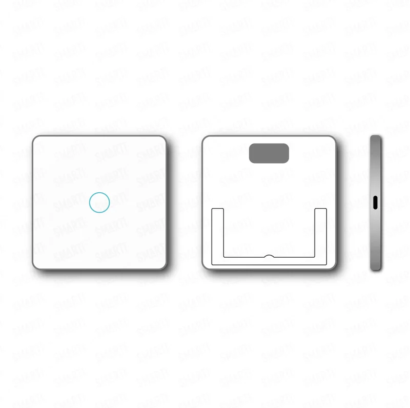 Smartify vPRO Comando de Cenários 1 Botão (3 Cenários) Zigbee Branco - SYPC01ZBBR