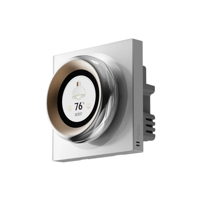Aqara Interruptor de parede rotativo com Display Touchscreen 1.32'' - DS-K01D