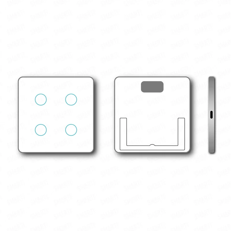 Smartify vPRO Comando de Cenários 4 Botões (12 Cenários) Zigbee Branco - SYPC04ZBBR