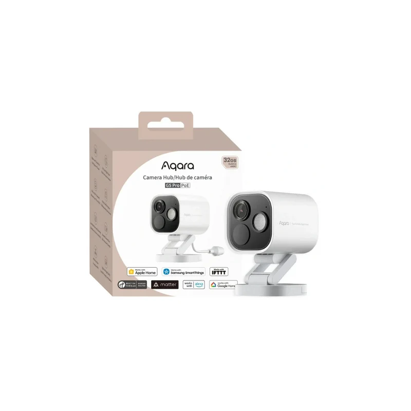 Aqara Hub G5 Pro Câmera de Vigilância IP (Ethernet/PoE) em Branco - CH-C03D-W