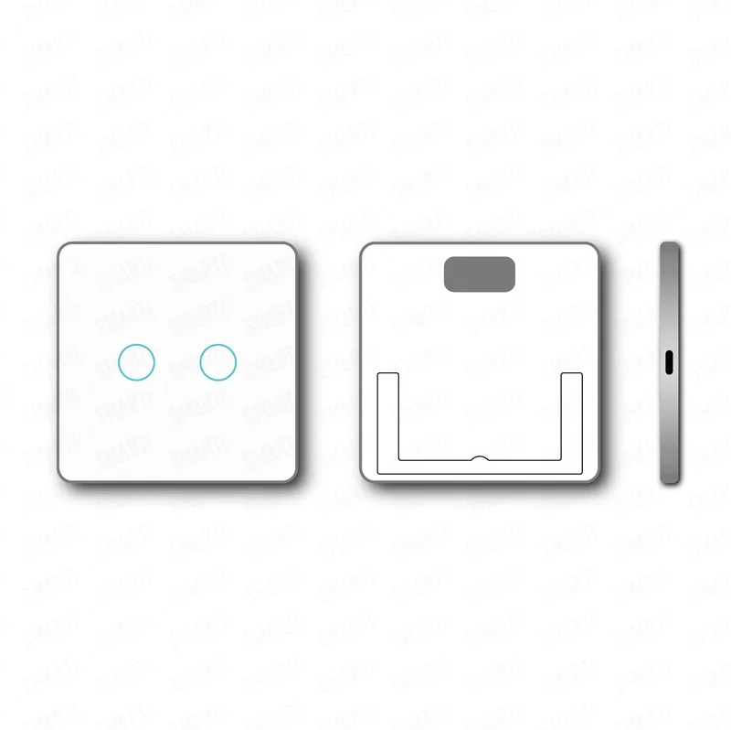 Smartify vPRO Comando de Cenários 2 Botões (6 Cenários) Zigbee Branco - SYPC02ZBBR