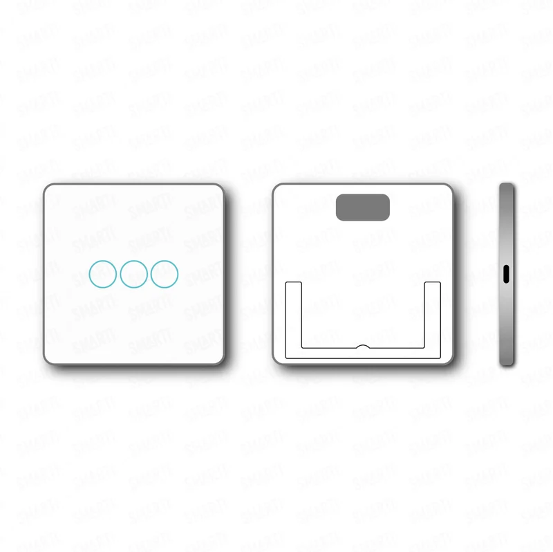 Smartify vPRO Comando de Cenários 3 Botões (9 Cenários) Zigbee Branco - SYPC03ZBBR
