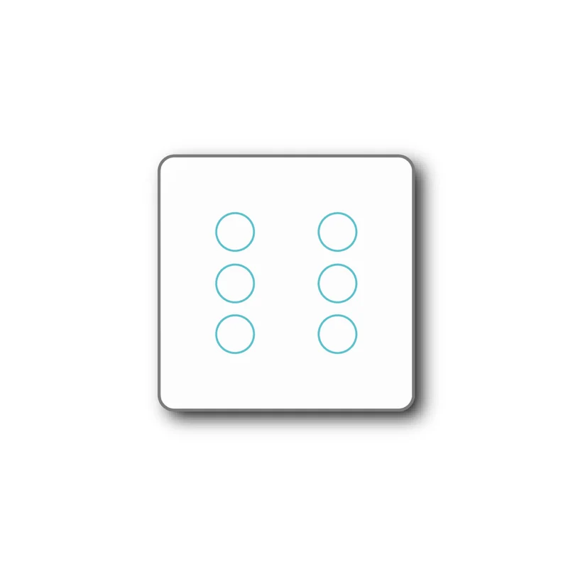 Smartify vPRO Comando de Cenários 6 Botões (18 Cenários) Zigbee Branco - SYPC06ZBBR