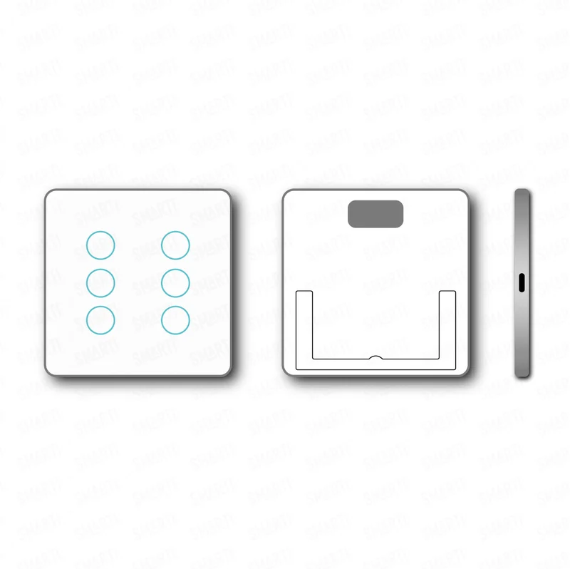 Smartify vPRO Comando de Cenários 6 Botões (18 Cenários) Zigbee Branco - SYPC06ZBBR