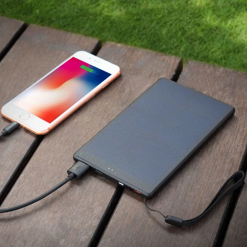 Sandberg Urban Solar 10.000 mAh Powerbank, Sort