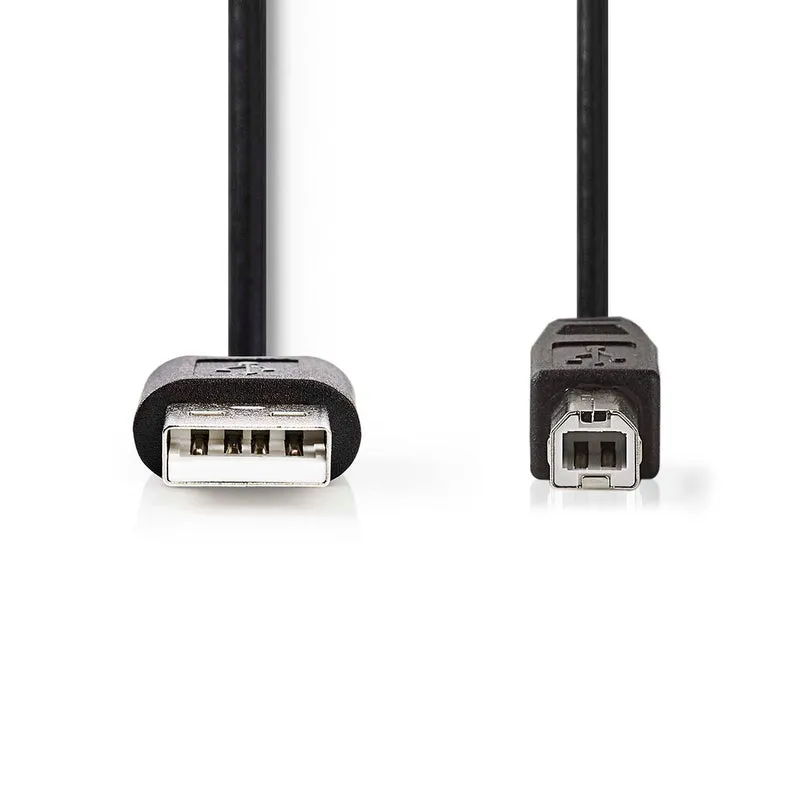 USB-Kabel USB 2.0 - USB-A Male - USB-B Male