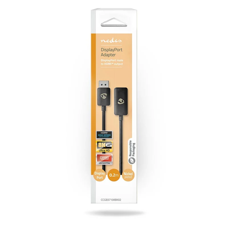 DisplayPort-Adapter DisplayPort Male - HDMI™ Output - 8K@30Hz