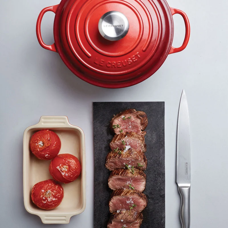 Le Creuset Round Casserole Cast Iron 22 cm Cerise