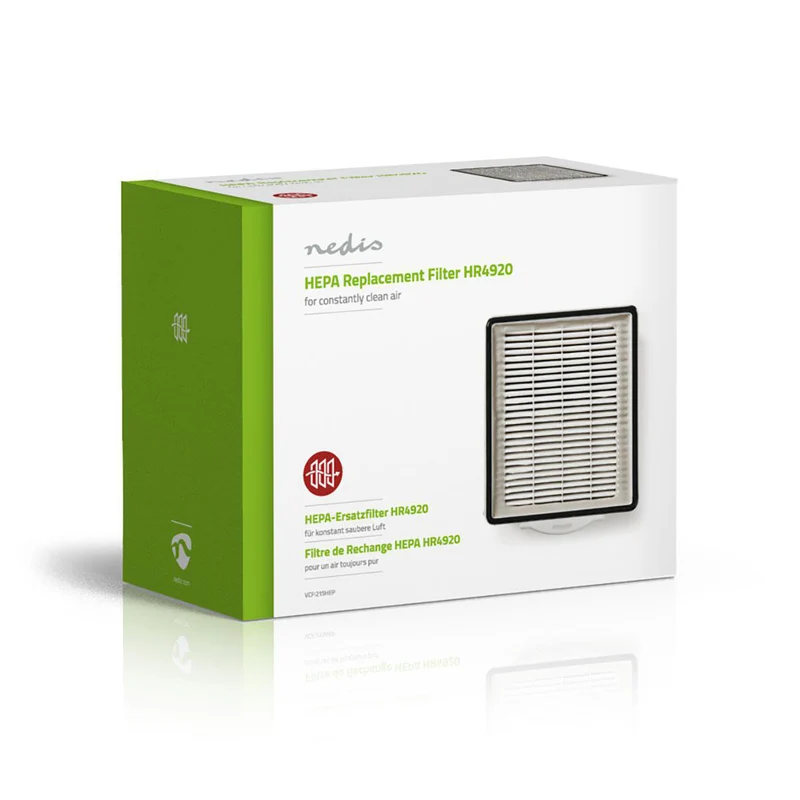 HEPA-Vervangingsfilter Vervanging voor: Philips - Wit
