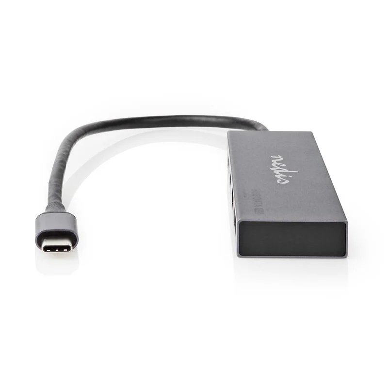 USB-Hub 1x USB-C™ 3.2 Gen 2 Male - 2x USB-A 3.2 Gen 2 Female / 2x USB-C™ 3.2 Gen 2 Female - 4-Poorts poort(en)