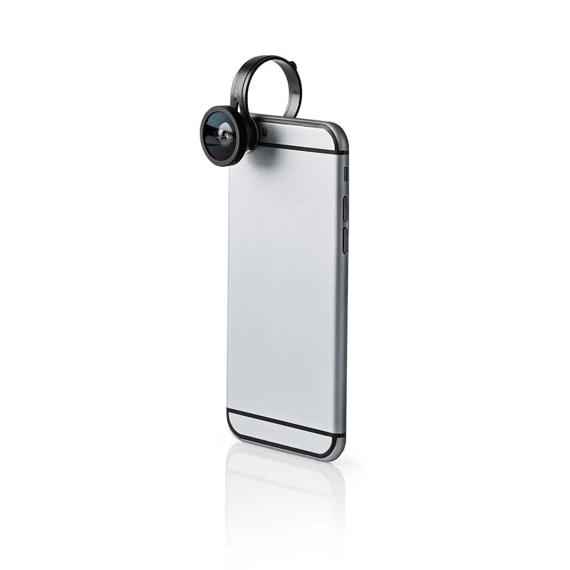 Set Cameralenzen Apparaat: Smartphone / Tablet - 3-in-1 - Type lens: Brede Hoek / Macro / Visoog