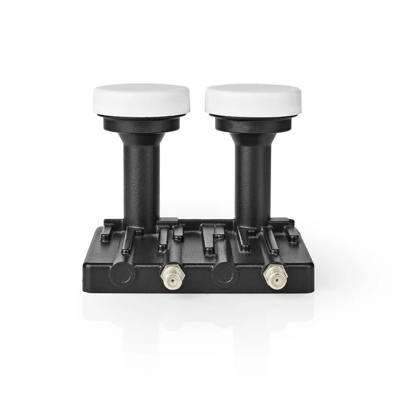 LNB Twin Monoblock 6° - Apparaat stroomoutput: 2x F-Connector - Ruisbereik: 0.85 dB