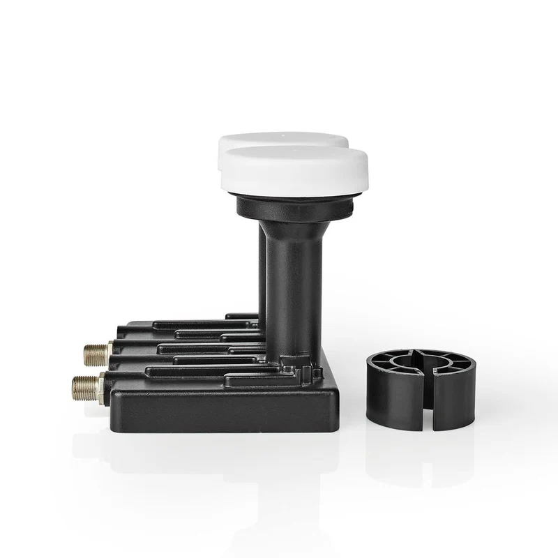 LNB Twin Monoblock 6° - Apparaat stroomoutput: 2x F-Connector - Ruisbereik: 0.85 dB