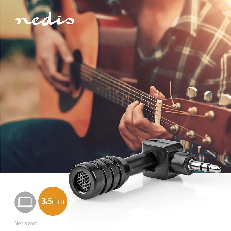 Microfoon Apparaat: Notebook - Bedraad - 1x 3.5 mm Audio Out