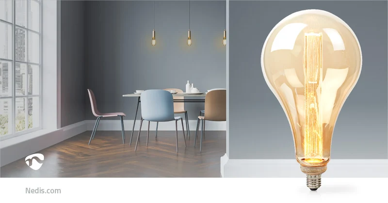 LED-Filamentlamp E27 PS165 - 3.5W - 120 lm