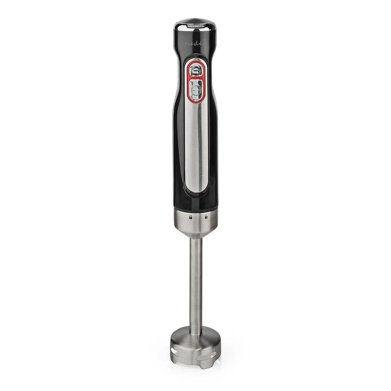 Staafmixer 100W - Snelheidsinstellingen: 1-Snelheid - Zilver / Zwart