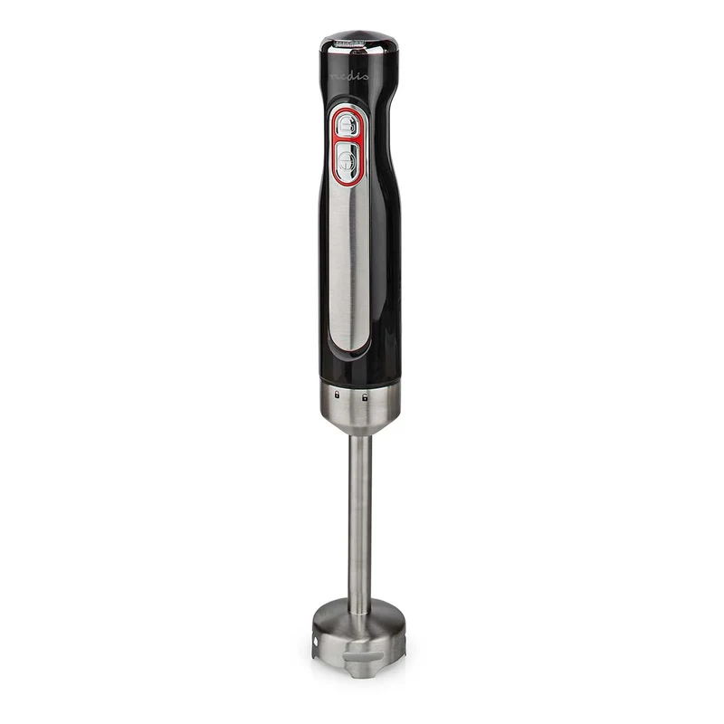 Staafmixer 100W - Snelheidsinstellingen: 1-Snelheid - Zilver / Zwart
