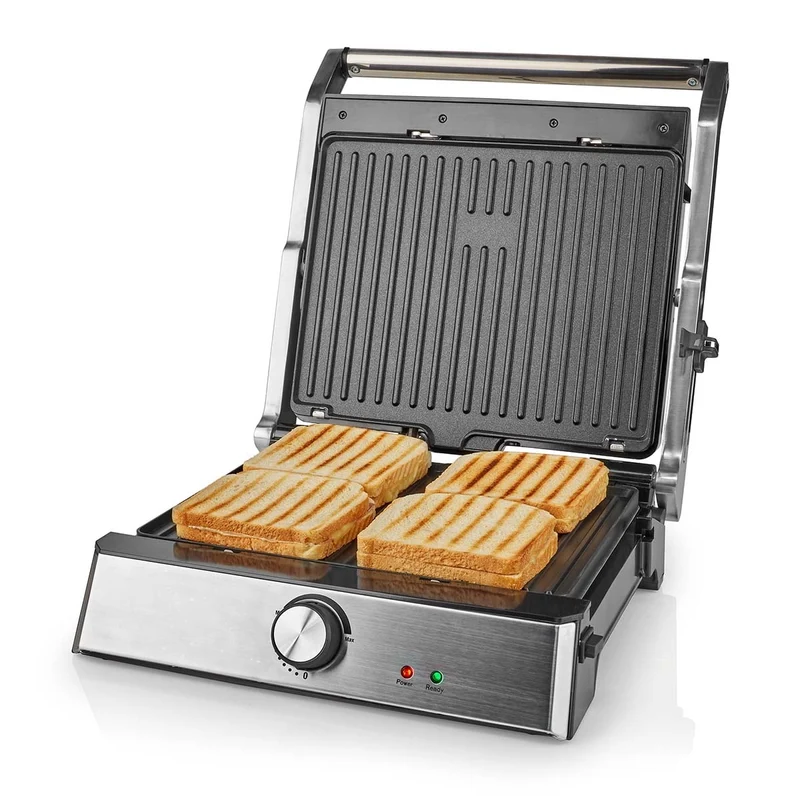 Contact Grill 2000W - 29 x 23 cm - Regelbare temperatuur