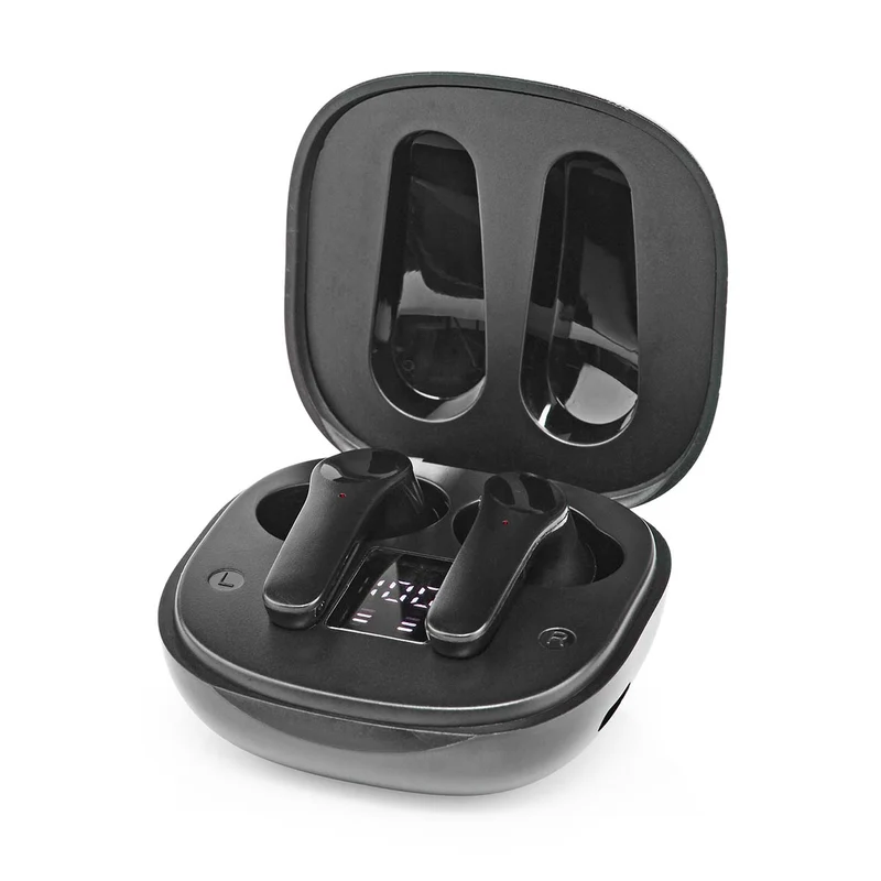 Volledig Draadloze Oordopjes ANC (Active Noise Cancelling) - Bluetooth® - Batterij 1 werkingstijd standaard verbruik: 300 min