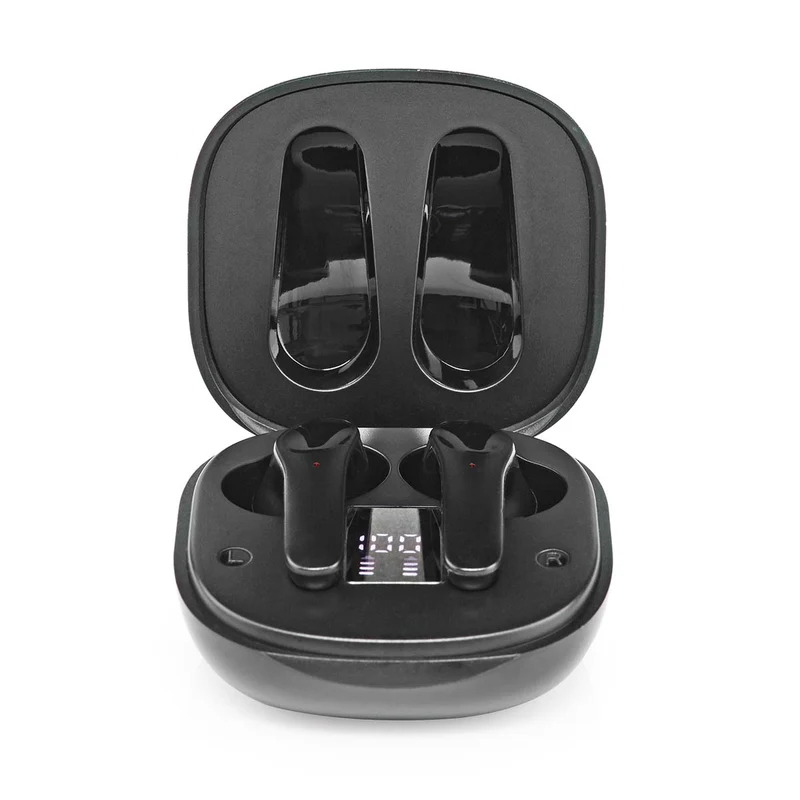 Volledig Draadloze Oordopjes ANC (Active Noise Cancelling) - Bluetooth® - Batterij 1 werkingstijd standaard verbruik: 300 min