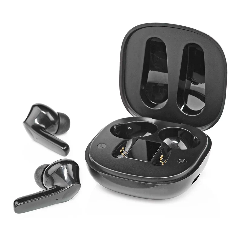 Volledig Draadloze Oordopjes ANC (Active Noise Cancelling) - Bluetooth® - Batterij 1 werkingstijd standaard verbruik: 300 min