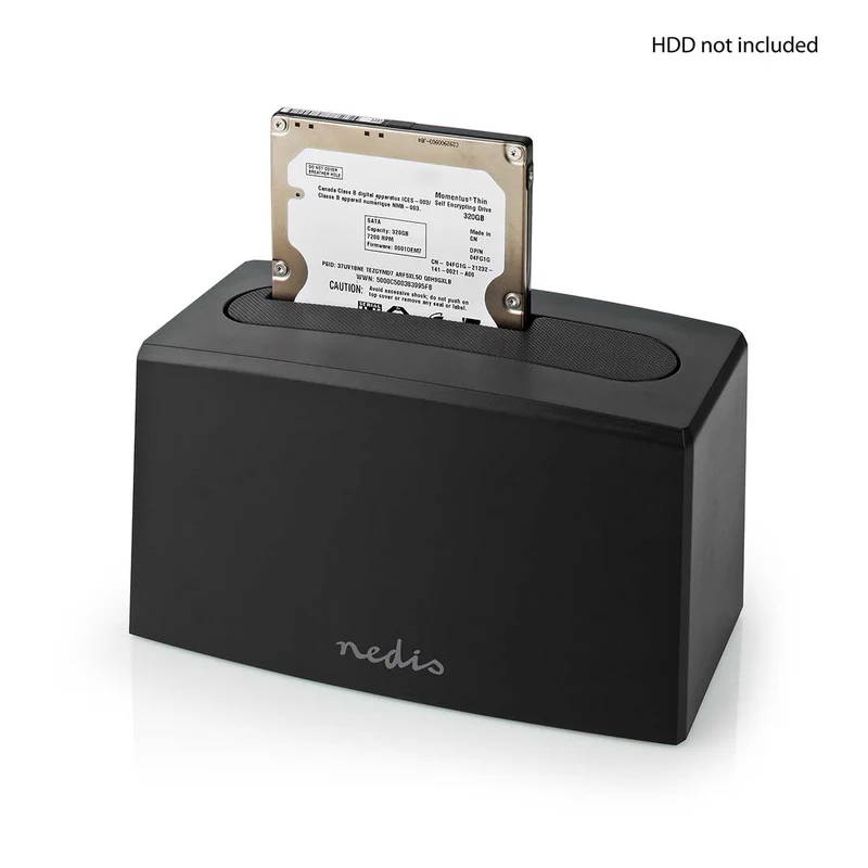 Docking Station voor Harde Schijf USB 3.2 Gen1 - USB Type-A - 1 Schijf