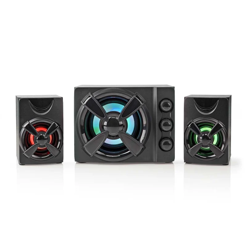 Gaming Speaker Speaker-kanalen: 2.1 - USB Gevoed - 3,5 mm Male