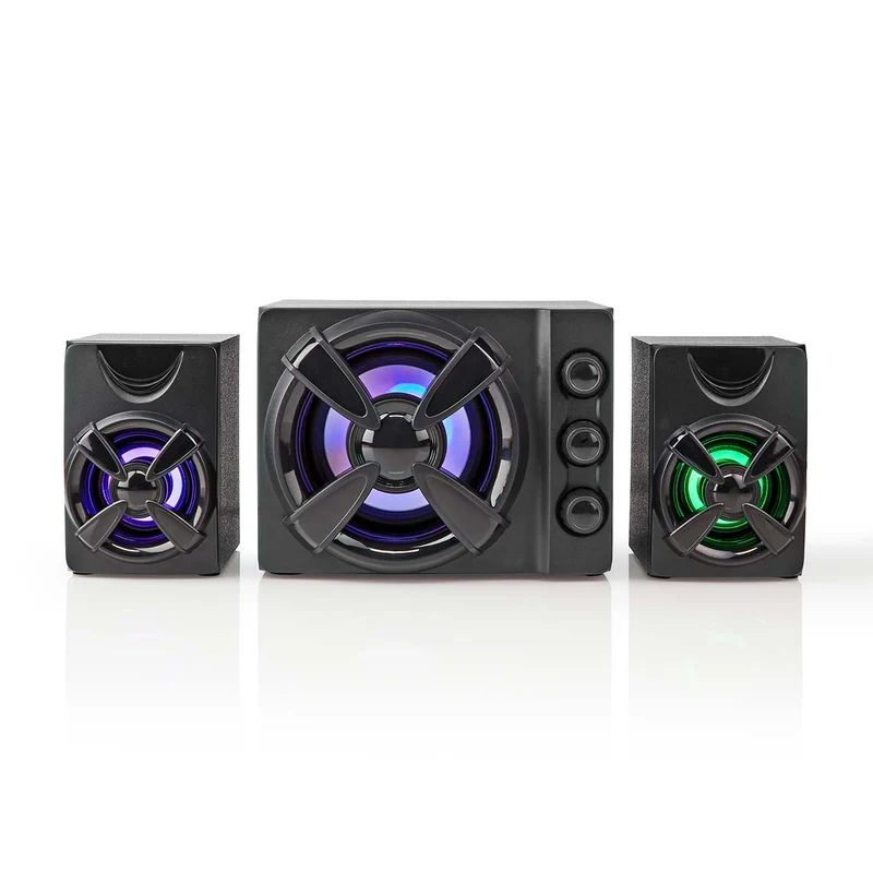 Gaming Speaker Speaker-kanalen: 2.1 - USB Gevoed - 3,5 mm Male